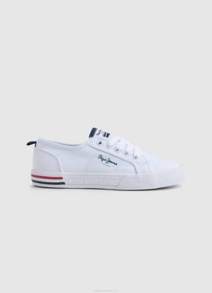 dječak bijela brady basic tenisice Pepe Jeans JZ8H1560