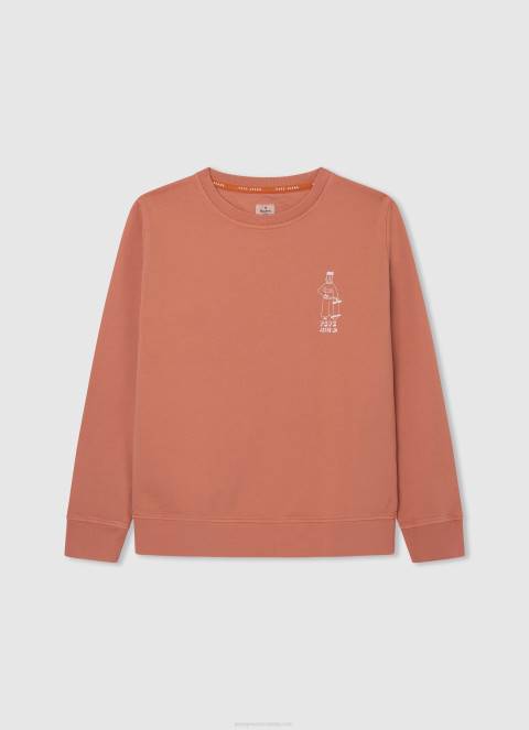 dječak bijela hoodie s logotipom Pepe Jeans JZ8H1585 - Slika 4