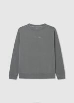 dječak bijela majica s logotipom zastave Pepe Jeans JZ8H1606 - Slika 5