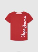 dječak bijela majica sa zastavom i logom Pepe Jeans JZ8H1609 - Slika 5