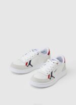 dječak bijela player britt kožne tenisice Pepe Jeans JZ8H1525 - Slika 3
