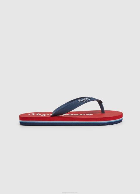 djecak_crvena_bay_beach_osnovne_japanke_za_plazu_pepe_jeans_jz8h1556.jpg dječak Crvena bay beach osnovne japanke za plažu Pepe Jeans JZ8H1556 - Slika 1