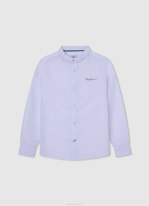 dječak Crvena pike polo majica s izvezenim logotipom Pepe Jeans JZ8H1672 - Slika 3