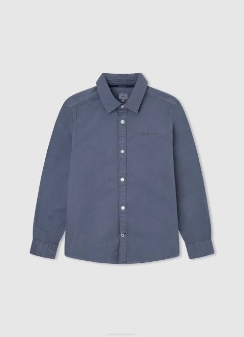 dječak Crvena pike polo majica s izvezenim logotipom Pepe Jeans JZ8H1672 - Slika 5