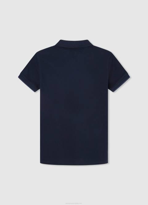 dječak dulwich pike polo majica s izvezenim logotipom Pepe Jeans JZ8H1673 - Slika 2