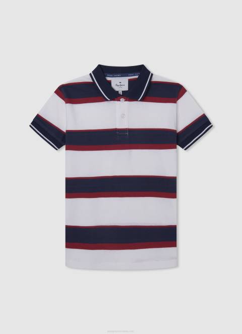 dječak dulwich pike polo majica s izvezenim logotipom Pepe Jeans JZ8H1673 - Slika 5