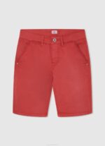 dječak jarman kratke chino hlače uobičajenog kroja Pepe Jeans JZ8H1694 - Slika 4