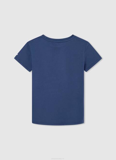 dječak jarman majica s printom logotipa Pepe Jeans JZ8H1641 - Slika 2