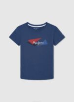 dječak jarman majica s printom logotipa Pepe Jeans JZ8H1641 - Slika 3