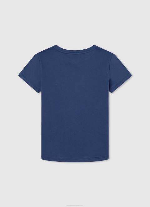 dječak jarman majica s printom logotipa Pepe Jeans JZ8H1648 - Slika 2