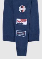 dječak jarman pamučni jersey sa krpanim detaljima Pepe Jeans JZ8H1597 - Slika 3