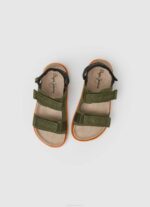 dječak kaki zelena berlin saturday anatomske sandale Pepe Jeans JZ8H1551 - Slika 2