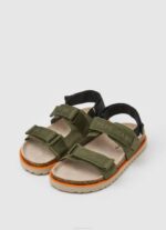 dječak kaki zelena berlin saturday anatomske sandale Pepe Jeans JZ8H1551 - Slika 3