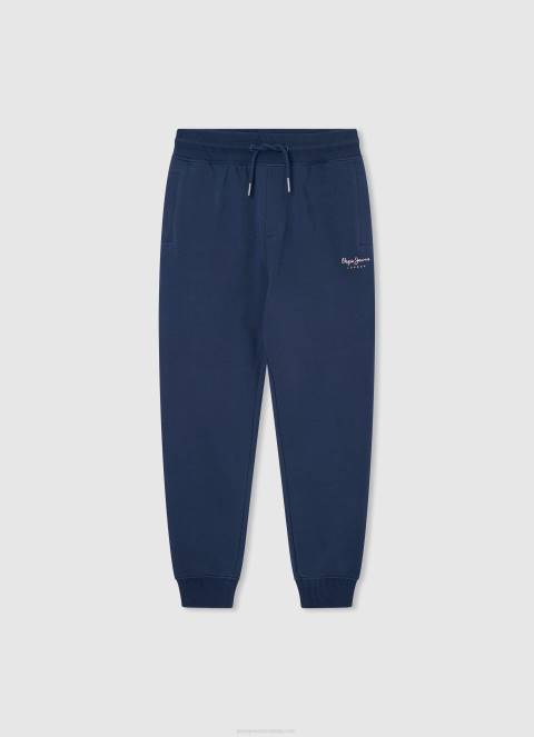 dječak lijevanje jogger hlače s printom logotipa Pepe Jeans JZ8H1678 - Slika 3