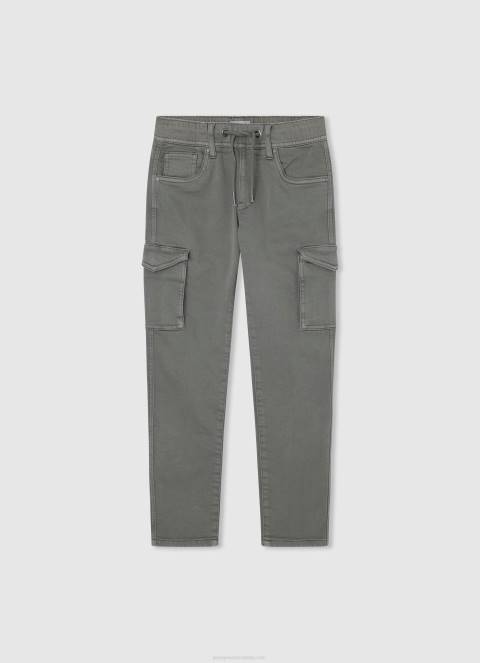 dječak lijevanje jogger hlače s printom logotipa Pepe Jeans JZ8H1678 - Slika 4