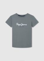 dječak lijevanje majica s printom logotipa Pepe Jeans JZ8H1612 - Slika 4