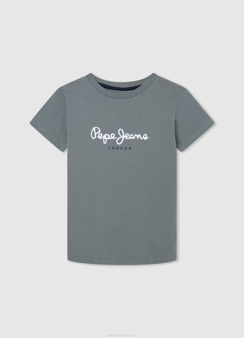 dječak lijevanje majica s printom logotipa Pepe Jeans JZ8H1612 - Slika 4