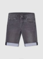 dječak lijevanje sportske kratke hlače s printom logotipa Pepe Jeans JZ8H1688 - Slika 5
