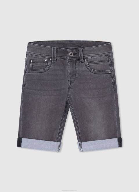 dječak lijevanje sportske kratke hlače s printom logotipa Pepe Jeans JZ8H1688 - Slika 5