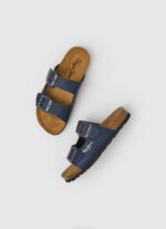 dječak mornarica dvostruke kanzas anatomske sandale Pepe Jeans JZ8H1546 - Slika 2