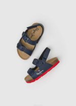dječak mornarica dvostruke kanzas anatomske sandale Pepe Jeans JZ8H1549 - Slika 2