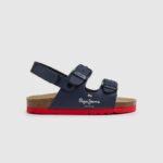 dječak mornarica dvostruke kanzas anatomske sandale Pepe Jeans JZ8H1549