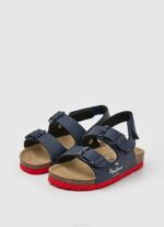 dječak mornarica dvostruke kanzas anatomske sandale Pepe Jeans JZ8H1549 - Slika 3
