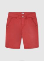 dječak mornarica kratke chino hlače uobičajenog kroja Pepe Jeans JZ8H1695 - Slika 5