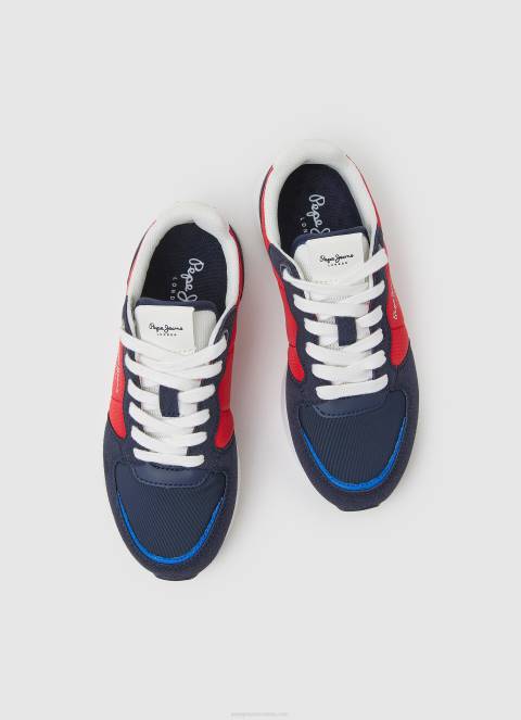 dječak mornarica london pro vint tenisice za trčanje Pepe Jeans JZ8H1538 - Slika 2