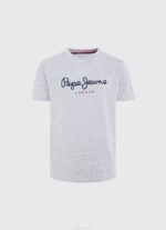 dječak mornarica majica dugih rukava s prednjim logom Pepe Jeans JZ8H1630 - Slika 4