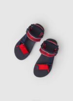 dječak mornarica trek sandale s vrpcom za bazen Pepe Jeans JZ8H1554 - Slika 2