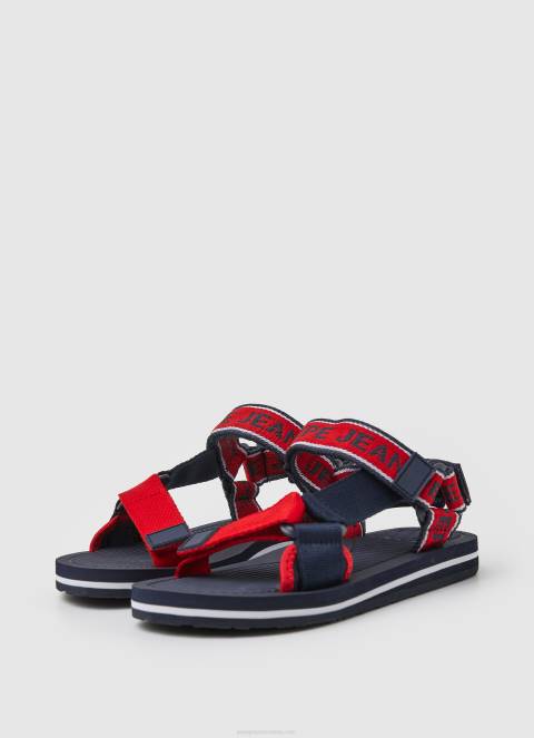 dječak mornarica trek sandale s vrpcom za bazen Pepe Jeans JZ8H1554 - Slika 3