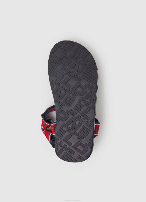 dječak mornarica trek sandale s vrpcom za bazen Pepe Jeans JZ8H1554 - Slika 5