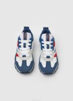 dječak ocean foster print kombinirane tenisice Pepe Jeans JZ8H1523 - Slika 2