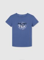 dječak ozzy pamučna majica s otisnutim logotipom Pepe Jeans JZ8H1633