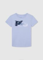 dječak ozzy pamučna majica s otisnutim logotipom Pepe Jeans JZ8H1633 - Slika 3