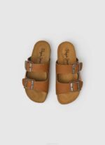 dječak preplanuli ten dvostruke kanzas anatomske sandale Pepe Jeans JZ8H1547 - Slika 2
