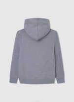 dječak sivi lapor podesiva pamučna majica s kapuljačom Pepe Jeans JZ8H1587 - Slika 2