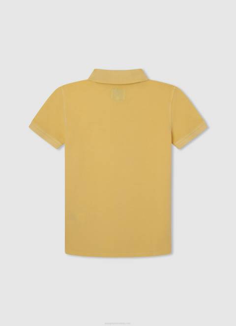 dječak sjaj pike polo majica s izvezenim logotipom Pepe Jeans JZ8H1665 - Slika 2