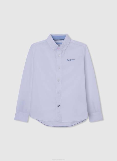 dječak sjaj pike polo majica s izvezenim logotipom Pepe Jeans JZ8H1665 - Slika 5