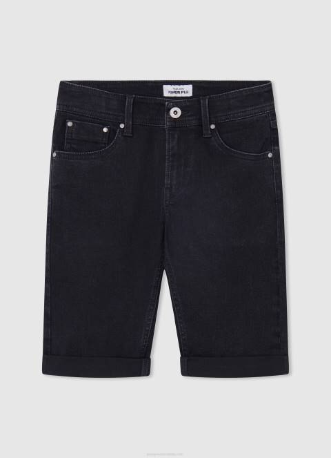 dječak sjaj sportske kratke hlače s printom logotipa Pepe Jeans JZ8H1686 - Slika 5