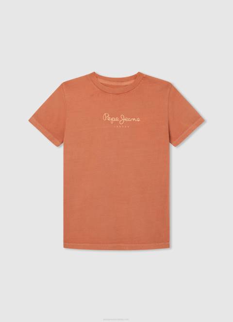 dječak slad majica s printom logotipa Pepe Jeans JZ8H1652 - Slika 3