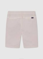dječak slonovača kratke chino hlače uobičajenog kroja Pepe Jeans JZ8H1697 - Slika 2
