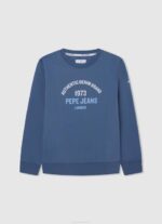 dječak studio crvena džemper s otisnutim logotipom Pepe Jeans JZ8H1595 - Slika 4