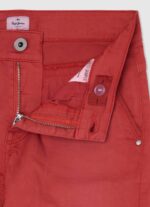 dječak studio crvena kratke chino hlače uobičajenog kroja Pepe Jeans JZ8H1693 - Slika 3