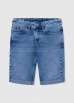 dječak studio crvena kratke chino hlače uobičajenog kroja Pepe Jeans JZ8H1693 - Slika 5