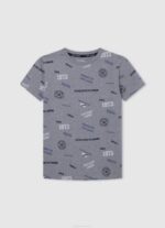 dječak studio crvena majica s printom logotipa Pepe Jeans JZ8H1647 - Slika 3