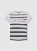 dječak studio crvena majica s printom logotipa Pepe Jeans JZ8H1647 - Slika 4