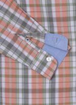 dječak studio crvena mramorna kockasta poplin košulja Pepe Jeans JZ8H1659 - Slika 3
