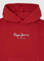 dječak studio crvena pamučni džemper s kapuljačom Pepe Jeans JZ8H1581 - Slika 3
